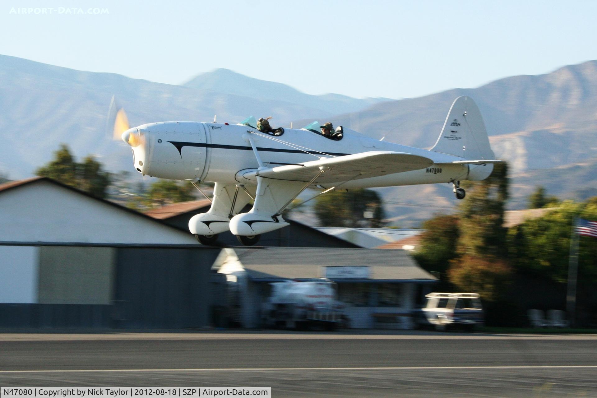 N47080, 1942 Ryan Aeronautical ST3KR C/N 1391, 1942 Ryan
