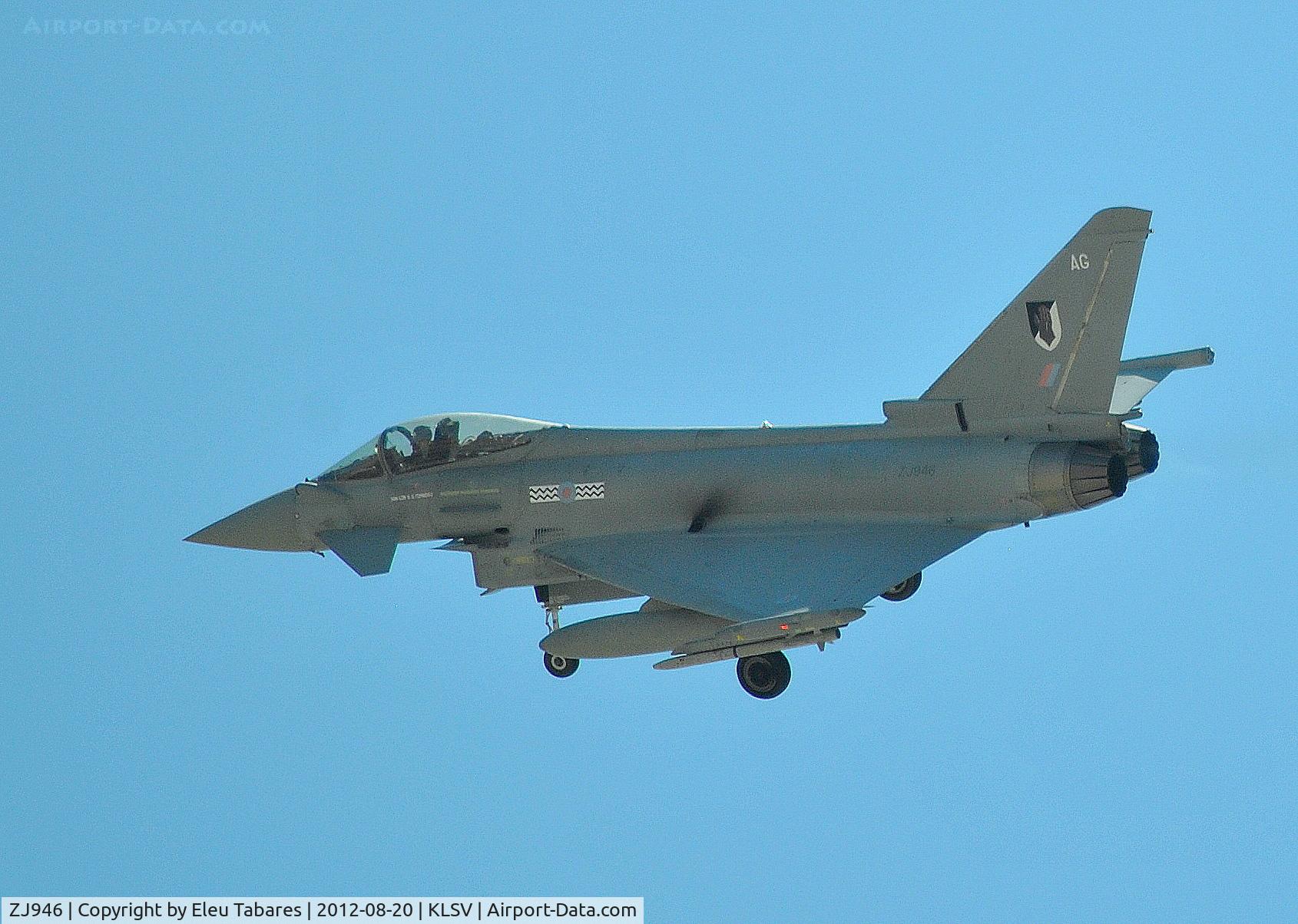 ZJ946, 2008 Eurofighter EF-2000 Typhoon FGR.4 C/N BS039, Taken during exercise at Nellis Air Force Base, Nevada.