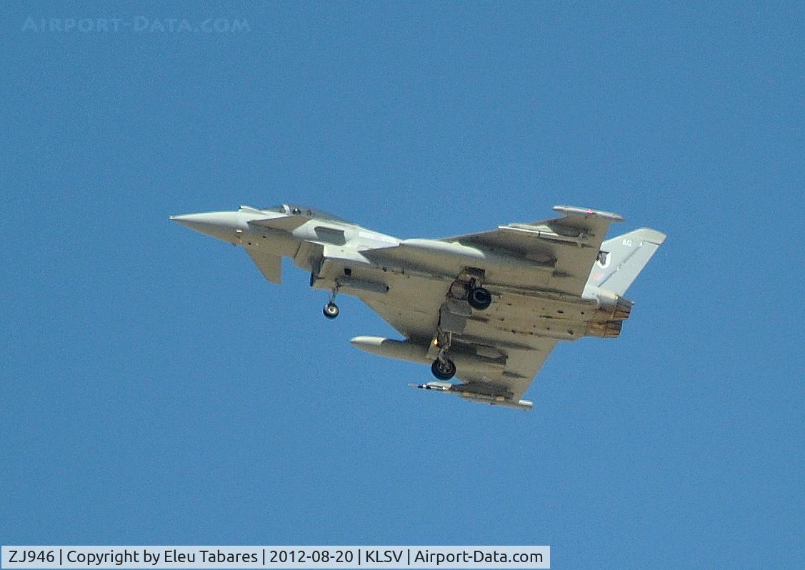 ZJ946, 2008 Eurofighter EF-2000 Typhoon FGR.4 C/N BS039, Taken during an exercise at Nellis Air Force Base, Nevada.