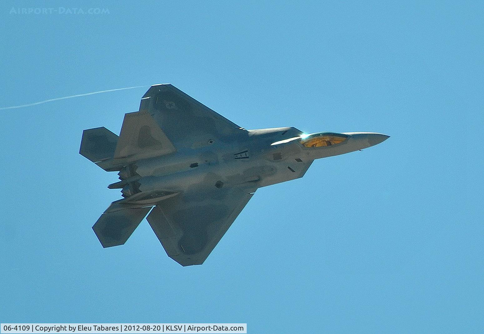 06-4109, Lockheed Martin F-22A Raptor C/N 4109, Taken during an exercise at Nellis Air Force Base, Nevada.