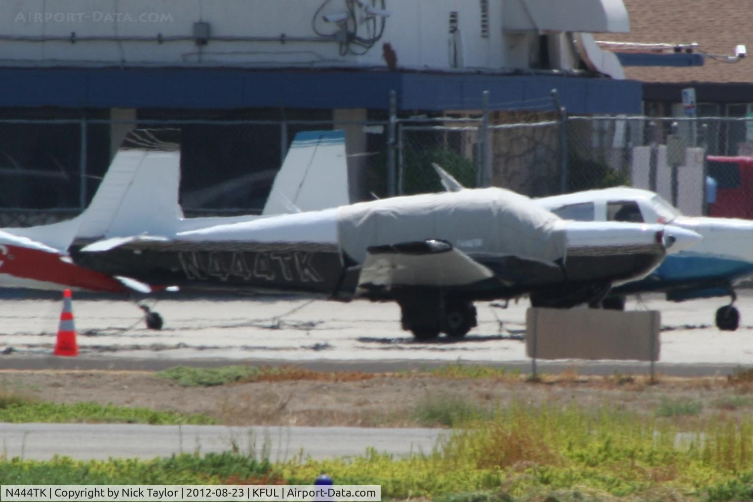 N444TK, 1981 Mooney M20K C/N 25-0576, Parked on the south side