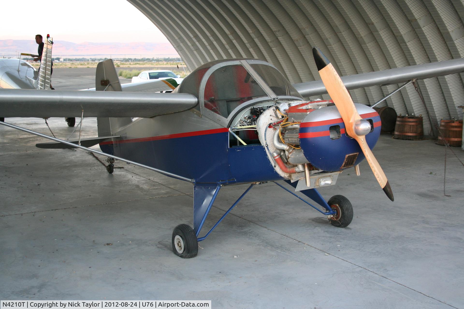 N4210T, 2001 Hapi Cygnet SF-2A C/N 367, Missing the cowling