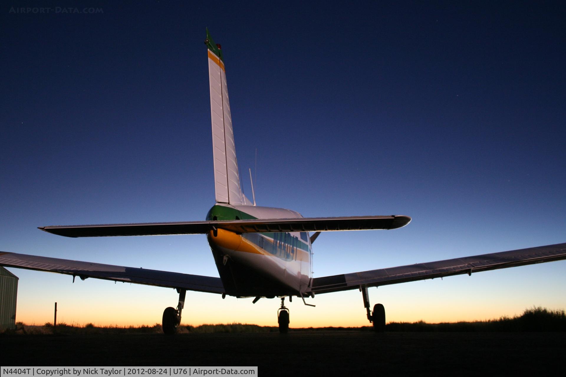 N4404T, 1972 Piper PA-28-140 C/N 28-7225165, After our flight