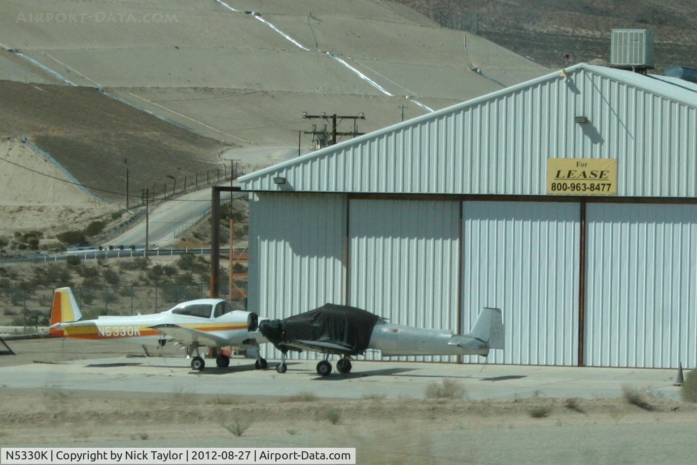 N5330K, 1950 Ryan NAVION B C/N NAV-4-2230B, Parked alongside an unknown Navion off HWY 15 at the Osborne private strip