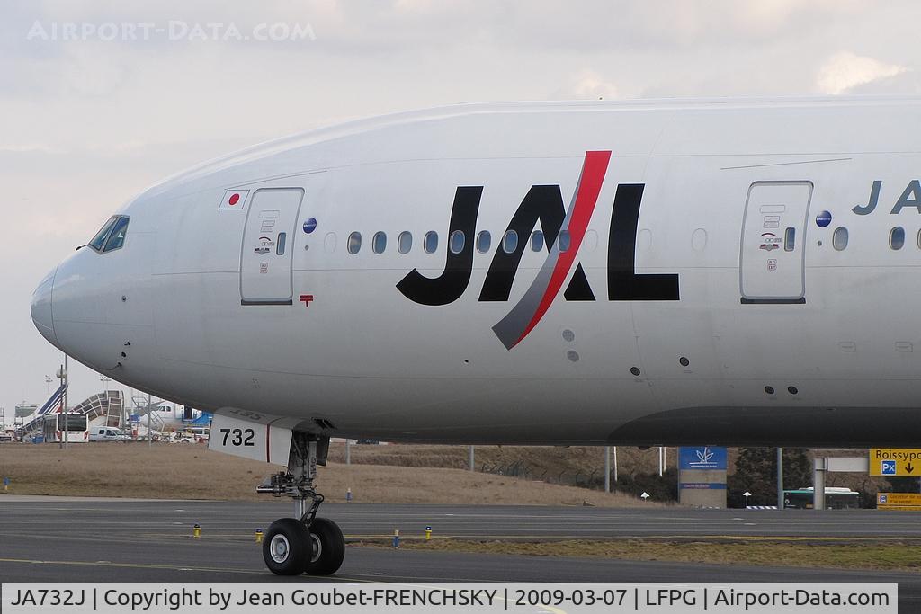 JA732J, 2002 Boeing 777-346/ER C/N 32430, JAL [JL] Japan Airlines