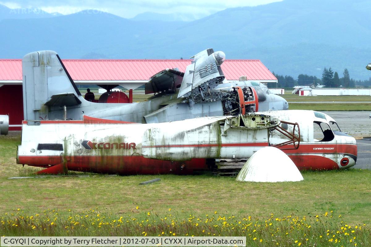 C-GYQI, 1957 Grumman (Conair) S-2 Firecat (G-89) C/N 424 (136515 MSN 423), C-GYQI (136515), Grumman S2, c/n: 424
