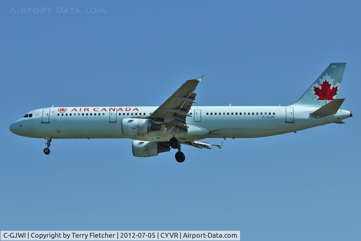 C-GJWI, 2002 Airbus A321-211 C/N 1772, 2002 Airbus A321-211, c/n: 1772