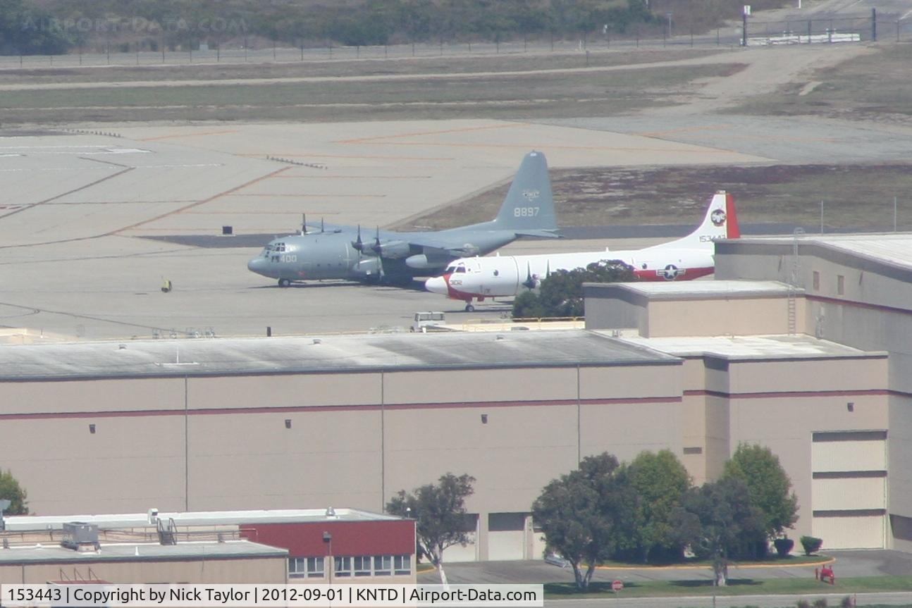 153443, Lockheed RP-3D Orion C/N 285A-5500, Parked with 148897