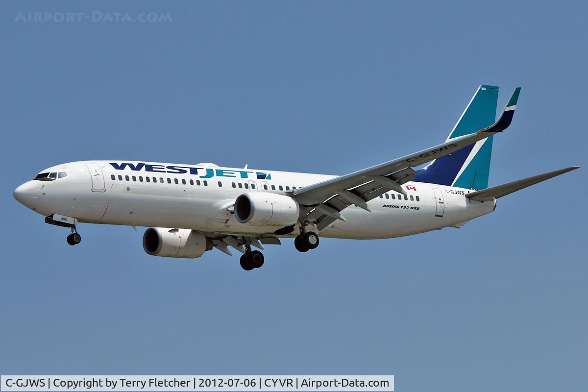 C-GJWS, 2005 Boeing 737-8CT C/N 34152, 2005 Boeing 737-8CT, c/n: 34152