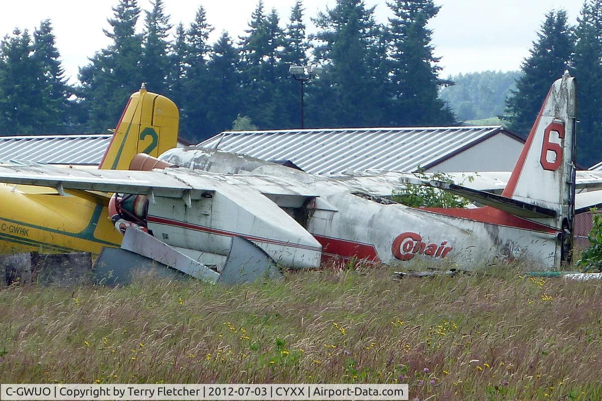 C-GWUO, 1958 Grumman (Conair) CS2F Firecat C/N 003, 1958 Conair Firecat, c/n: 003 at Abbotsford