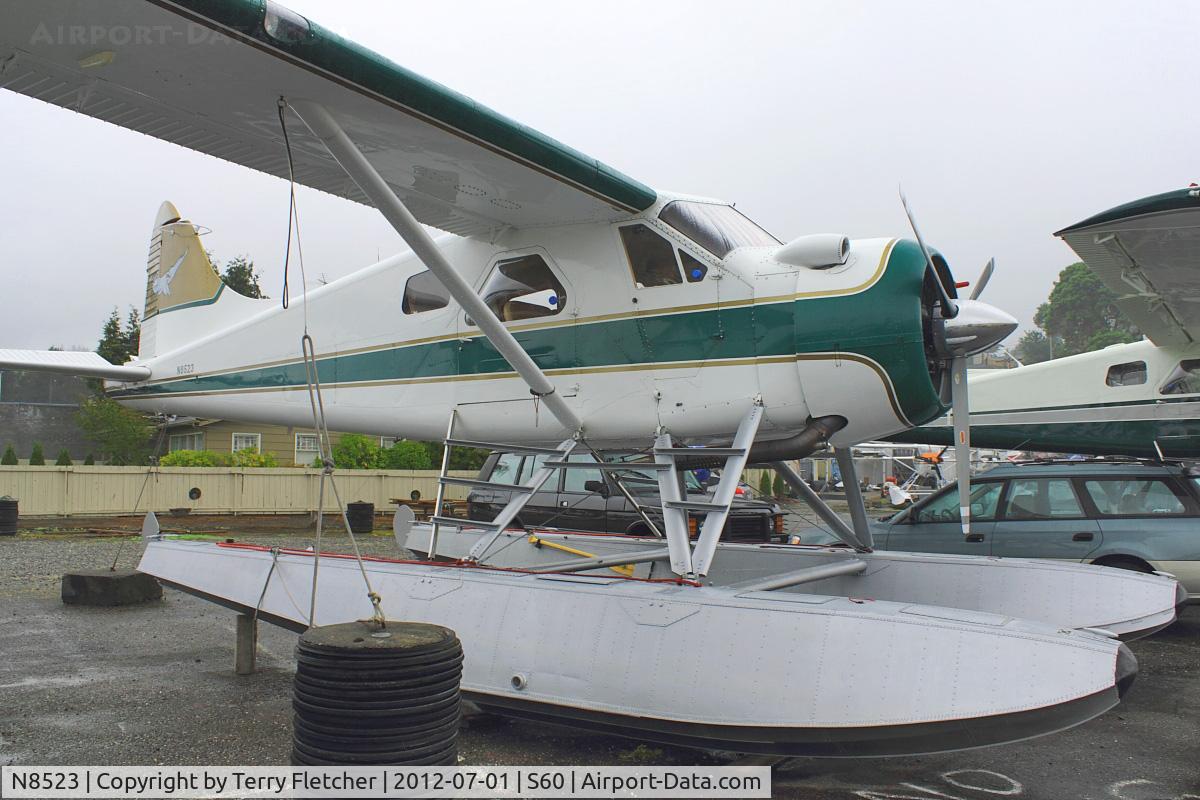N8523, 1958 De Havilland Canada U-6A Beaver C/N 1262/1829 (57-6161), 1958 Dehavilland BEAVER U-6A, c/n: 57-6161