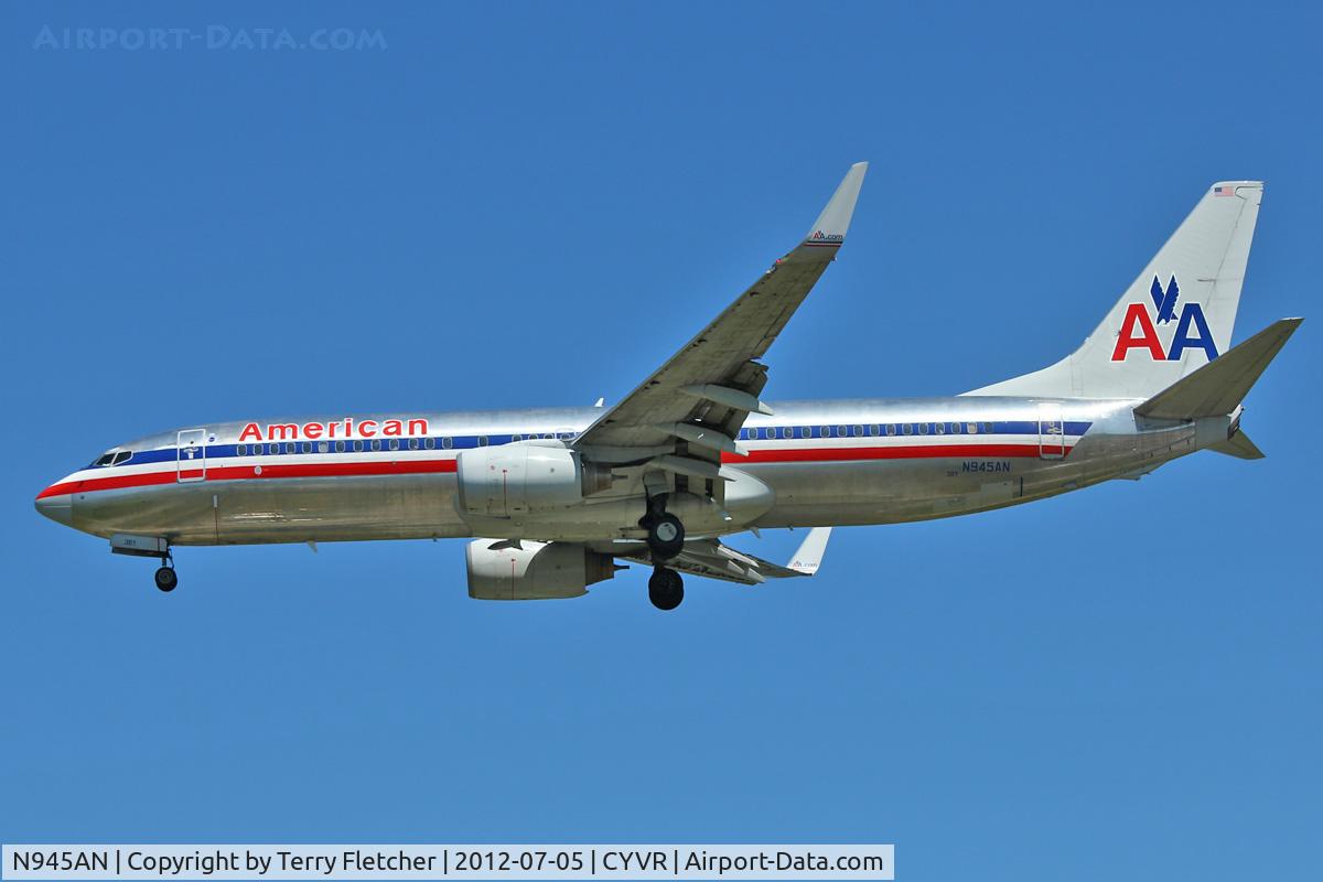 N945AN, 2000 Boeing 737-823 C/N 30085, 2000 Boeing 737-823, c/n: 30085