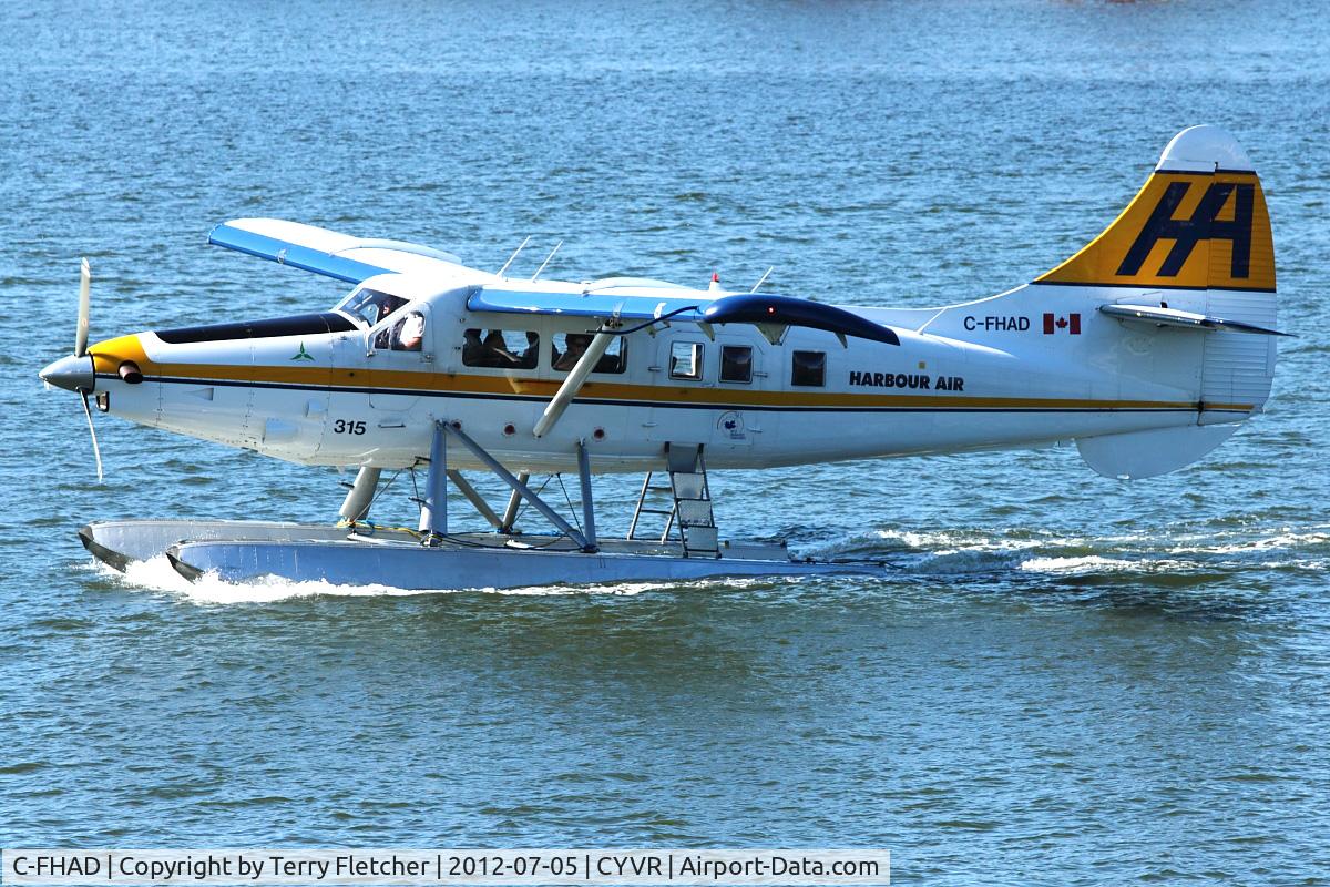 C-FHAD, 1956 De Havilland Canada DHC-3T Vazar Turbine Otter Otter C/N 119, 1956 Dehavilland DHC-3, c/n: 119