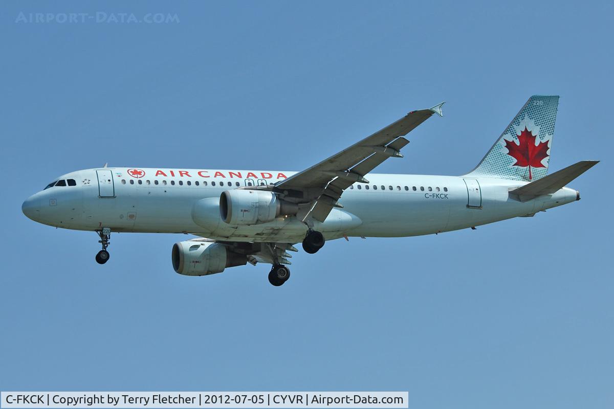 C-FKCK, 1991 Airbus A320-211 C/N 265, 1991 Airbus A320-211, c/n: 265