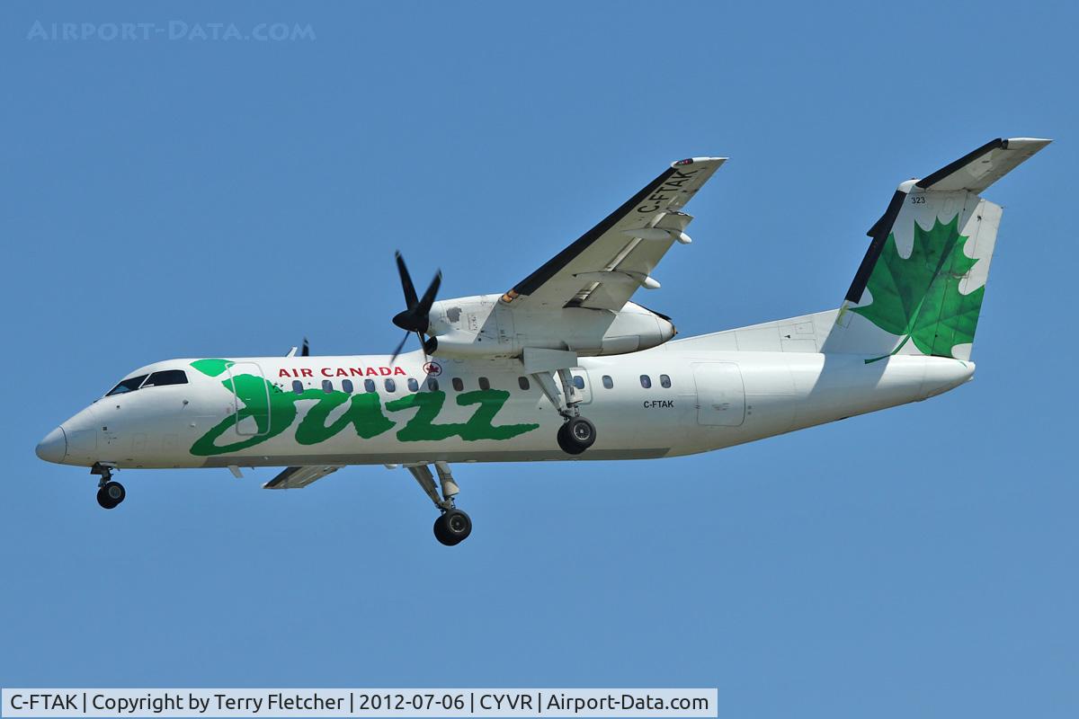 C-FTAK, 1990 De Havilland Canada DHC-8-311 Dash 8 C/N 246, 1990 De Havilland Canada DHC-8-311, c/n: 246