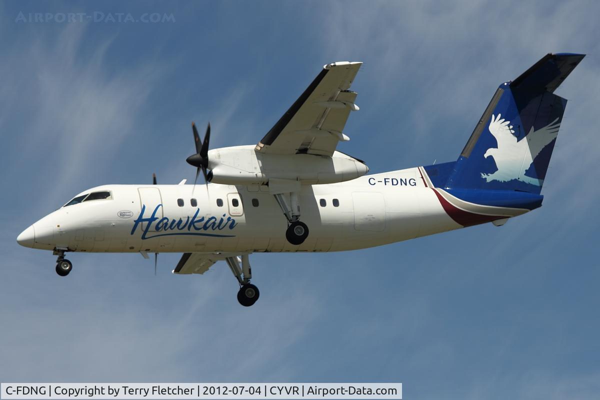 C-FDNG, 1989 De Havilland Canada DHC-8-102 Dash 8 C/N 166, 1989 De Havilland Canada DHC-8-102, c/n: 166