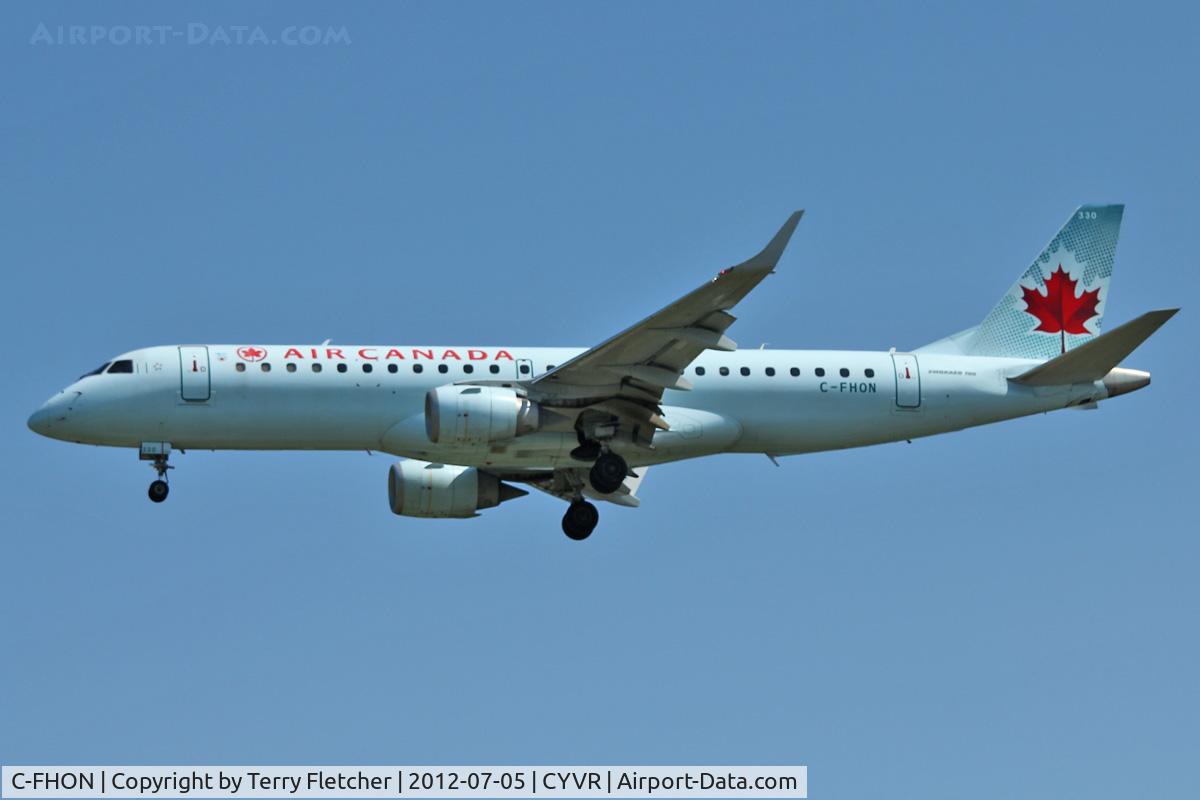 C-FHON, 2007 Embraer 190AR (ERJ-190-100IGW) C/N 19000097, 2007 Embraer ERJ 190-100 IGW, c/n: 19000097