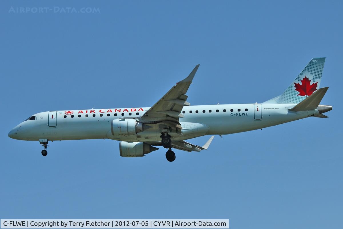 C-FLWE, 2007 Embraer 190AR (ERJ-190-100IGW) C/N 19000092, 2007 Embraer ERJ 190-100 IGW, c/n: 19000092
