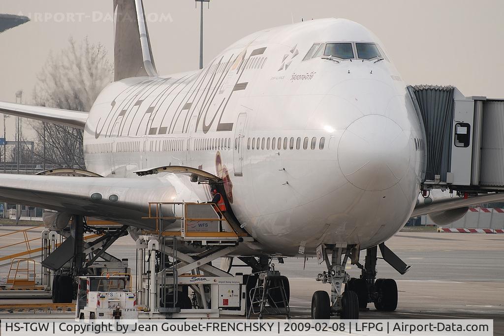 HS-TGW, 1997 Boeing 747-4D7 C/N 27724, Thai Airways International