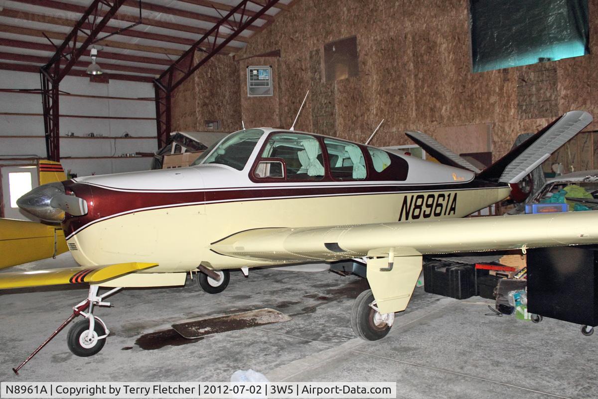 N8961A, 1957 Beech C35 Bonanza C/N D-2715, 1957 Beech C35, c/n: D-2715