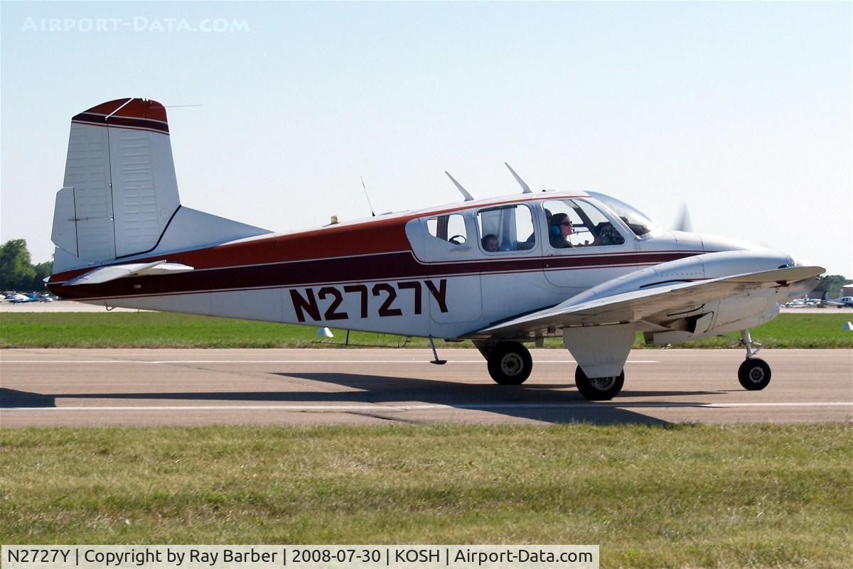 N2727Y, 1958 Beech 95 Travel Air C/N TD-79, Beech 95 Travel Air [TD-79] Oshkosh-Wittman Regional~N 30/07/2008