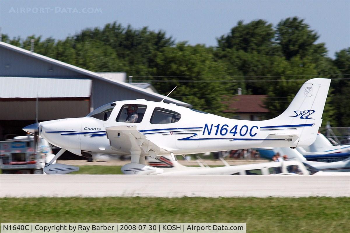 N1640C, 2003 Cirrus SR22 C/N 0579, Cirrus Design SR-22 [0579] Oshkosh - Wittman Regional~N 30/07/2008