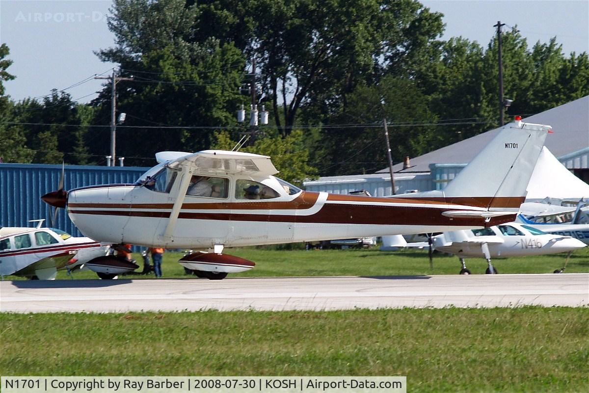 N1701, 1964 Cessna 172F C/N 17252418, Cessna 172F Skyhawk [172-52418] Oshkosh - Wittman Regional~N 30/07/2008