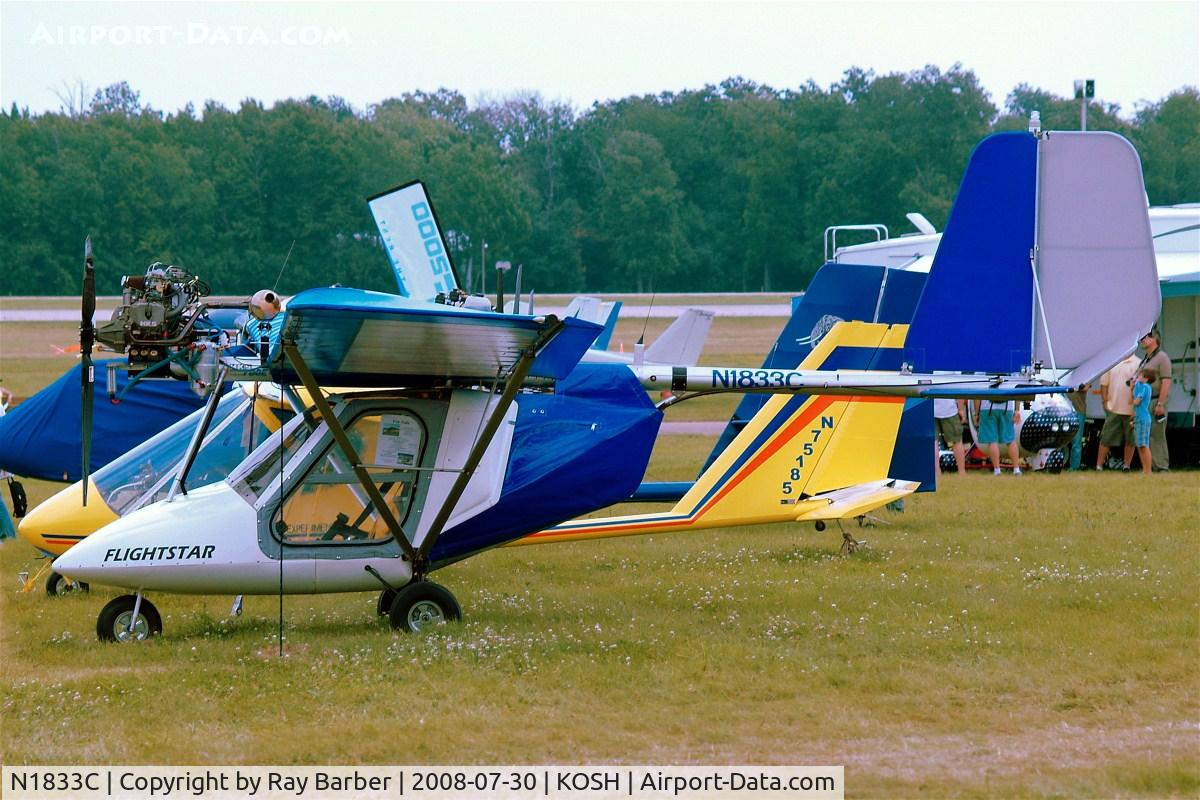 N1833C, 2007 Flightstar IISC C/N 254, Pioneer Flightstar FS-IISC [254] Oshkosh - Wittman Regional~N 30/07/2008