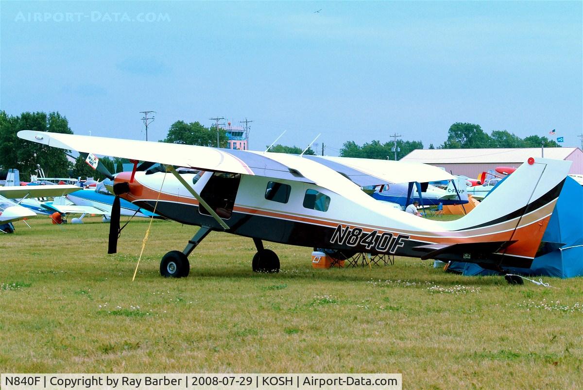 N840F, 2006 Aerocomp Comp Air 7SL C/N RH5000100, Aerocomp Comp Air 7SL [RH5000100] Oshkosh - Wittman Regional~N 29/07/2008