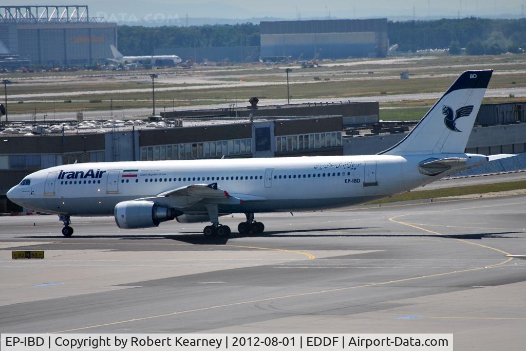 EP-IBD, 1993 Airbus A300B4-605R C/N 696, Taxiing out for departure