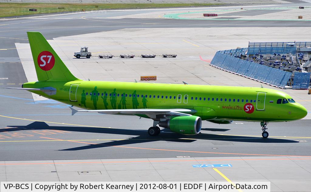 VP-BCS, 2008 Airbus A320-214 C/N 3490, Taxiing in to parking