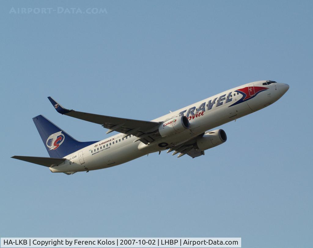 HA-LKB, 2004 Boeing 737-86Q C/N 30294, Ferihegy