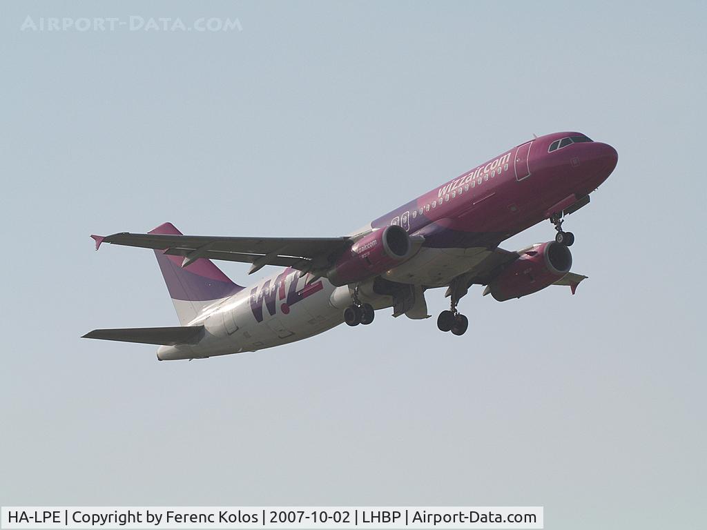 HA-LPE, 2002 Airbus A320-233 C/N 1892, Ferihegy