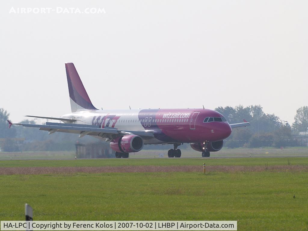 HA-LPC, 1998 Airbus A320-233 C/N 892, Ferihegy