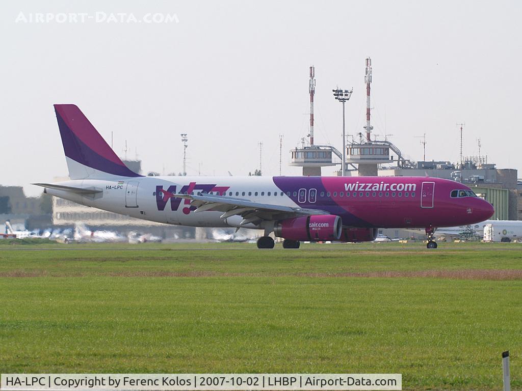 HA-LPC, 1998 Airbus A320-233 C/N 892, Ferihegy
