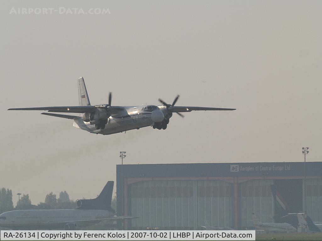 RA-26134, 1983 Antonov An-26B C/N 12805, Ferihegy
