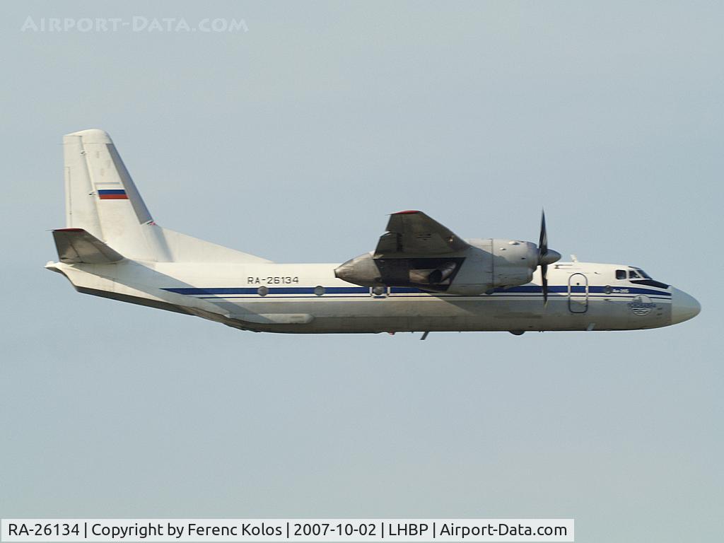 RA-26134, 1983 Antonov An-26B C/N 12805, Ferihegy