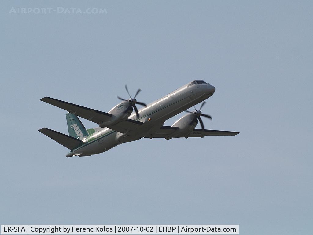 ER-SFA, 1998 Saab 2000 C/N 2000-056, Ferihegy