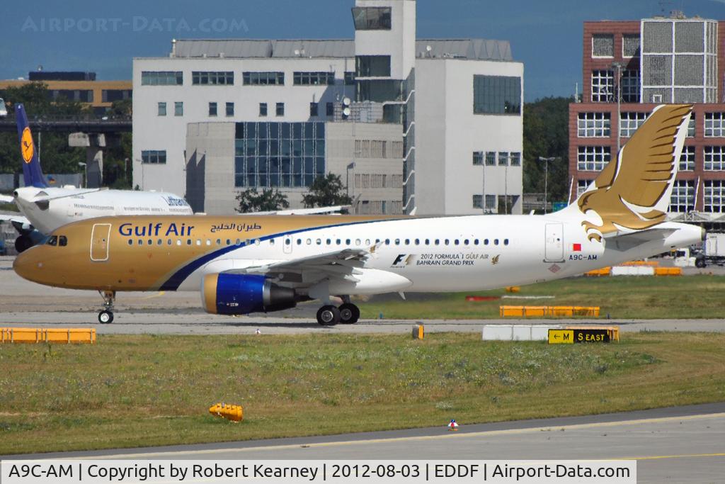 A9C-AM, 2011 Airbus A320-214 C/N 4827, Taxiing out for departure