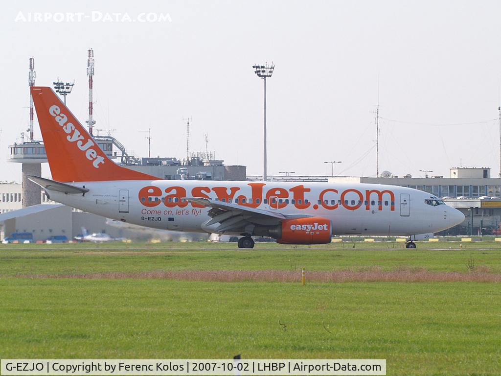 G-EZJO, 2002 Boeing 737-73V C/N 30244, Ferihegy