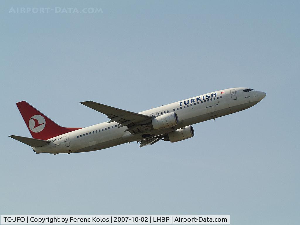 TC-JFO, 1999 Boeing 737-8F2 C/N 29777, Ferihegy