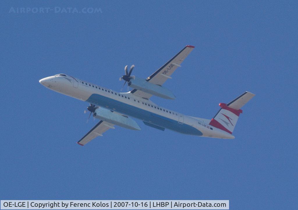 OE-LGE, 2001 De Havilland Canada DHC-8-402Q Dash 8 C/N 4042, Ferihegy
