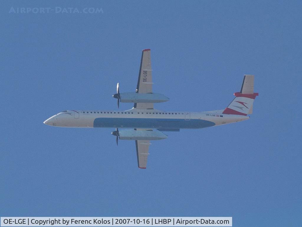 OE-LGE, 2001 De Havilland Canada DHC-8-402Q Dash 8 C/N 4042, Ferihegy