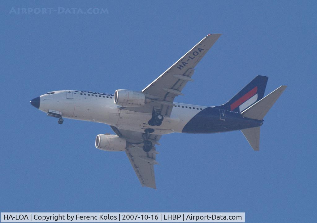 HA-LOA, 2003 Boeing 737-7Q8 C/N 28254, Ferihegy