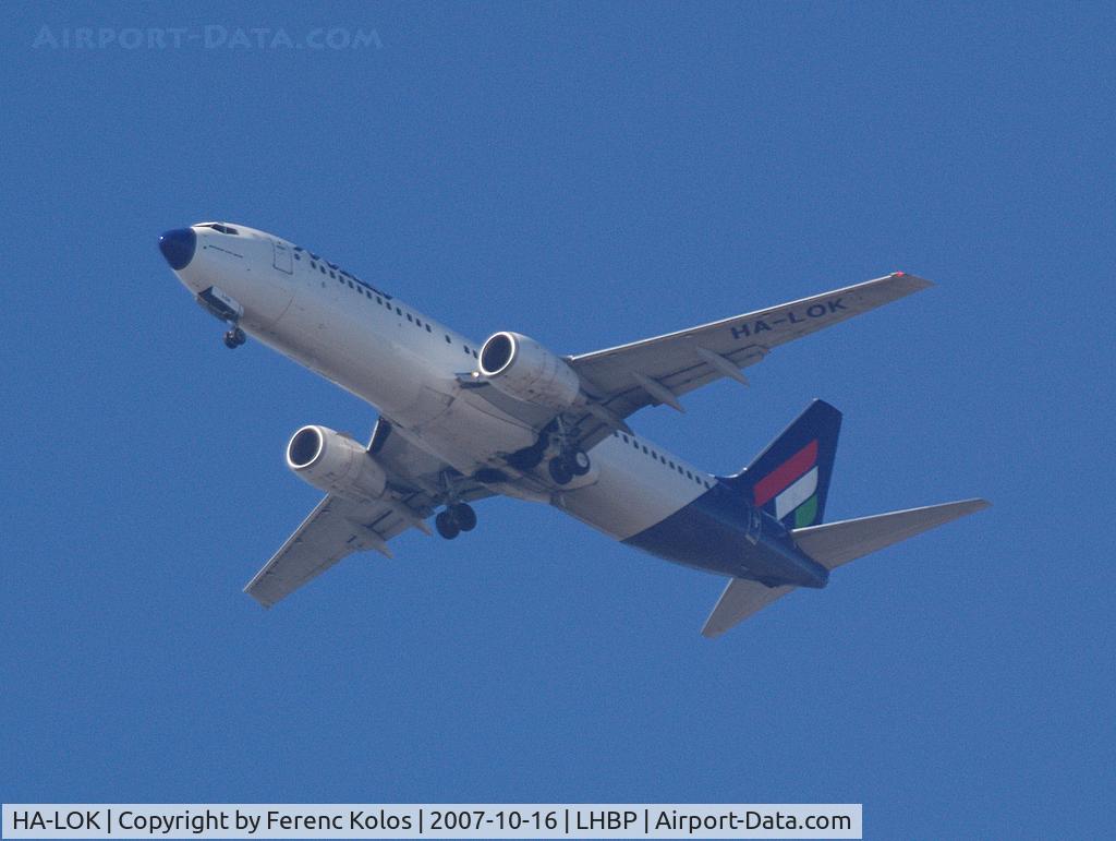 HA-LOK, 2004 Boeing 737-8Q8 C/N 30669, Ferihegy