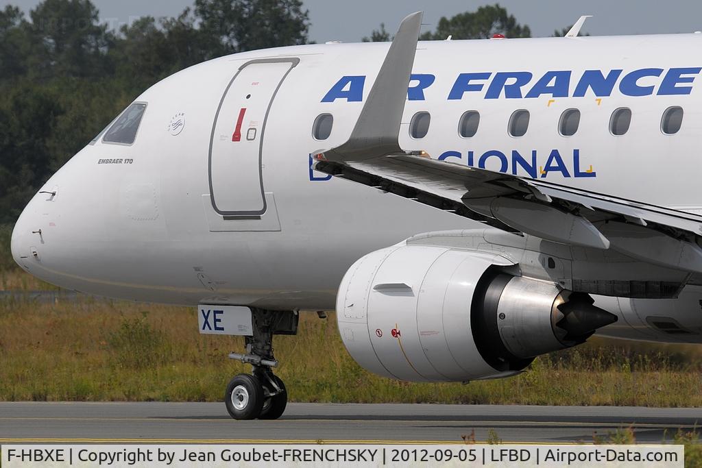 F-HBXE, 2009 Embraer 170ST (ERJ-170-100ST) C/N 17000286, RAE [YS] Regional CAE to runway 05