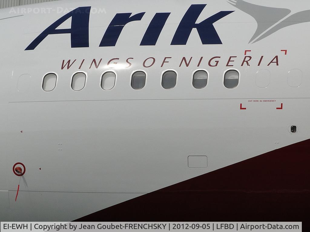 EI-EWH, 2008 Airbus A330-223 C/N 891, ARIK AIRWAYS