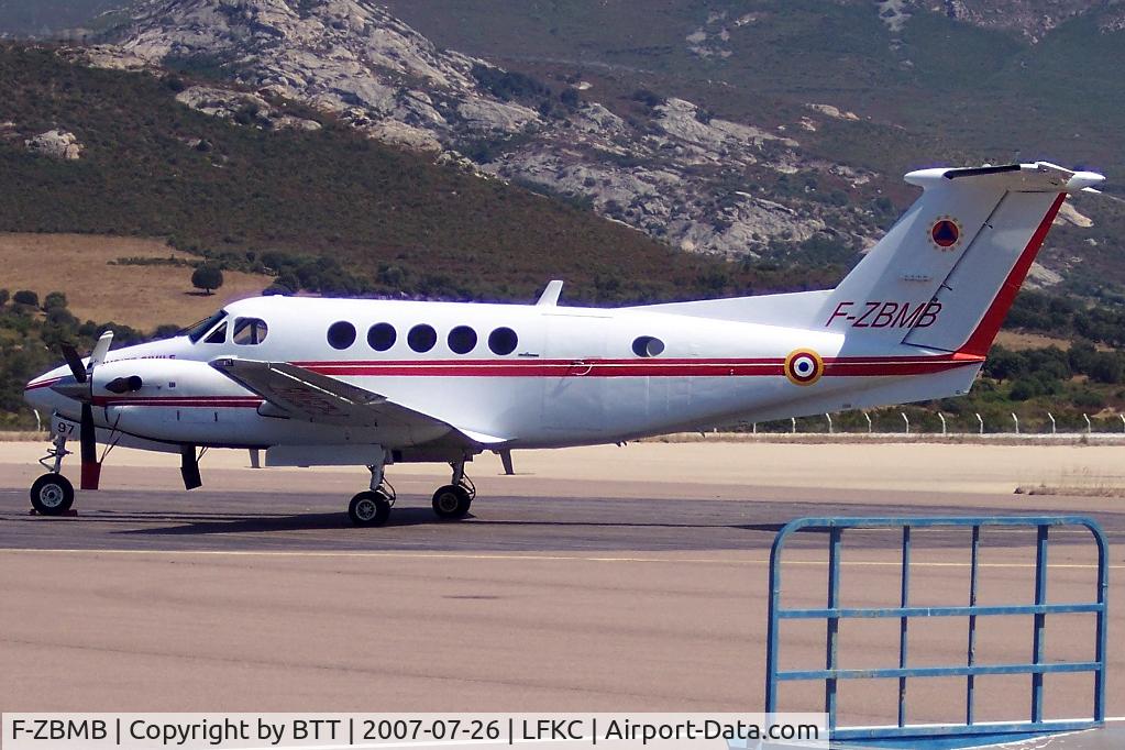 F-ZBMB, 1990 Beech 200 Super King Air C/N BB-1379, Securité civile