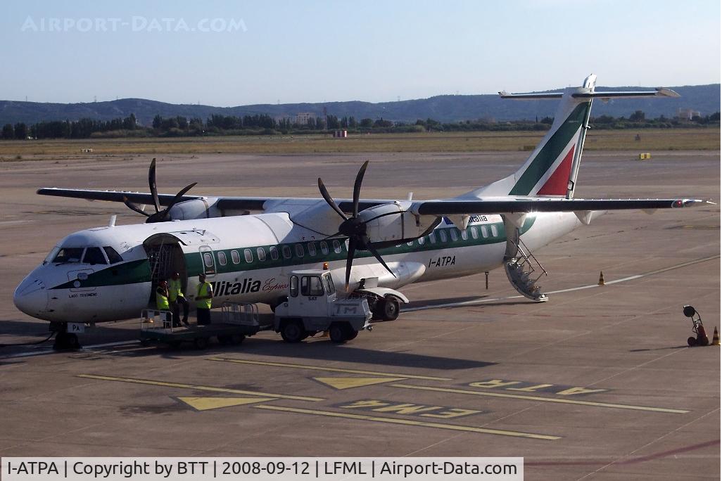 I-ATPA, 1999 ATR 72-212A C/N 626, Marseille 2008