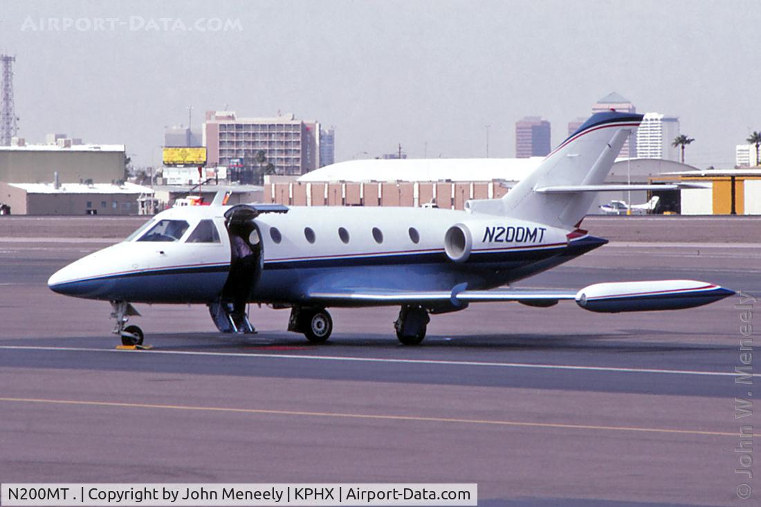 N200MT ., Aerospatiale SN601 Corvette C/N 40, One of very few Corvettes registered in the U.S. - seen here at PHX in March 1997.